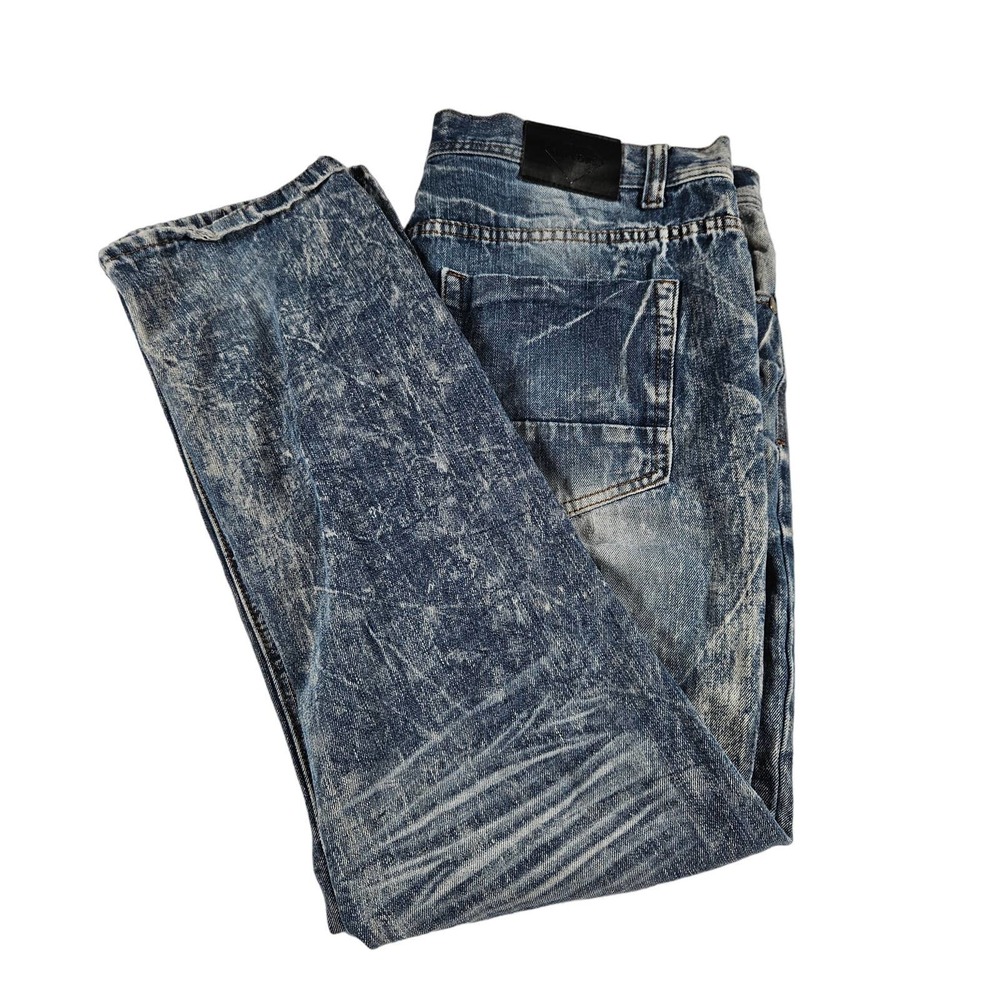 Jeanetix LLC Road Narrows Men's Distressed Jean, Size 38